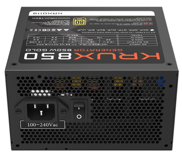 KRUX Generator 850W 80 Plus Gold - 1042960 - zdjęcie 2